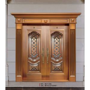 Steel copper door