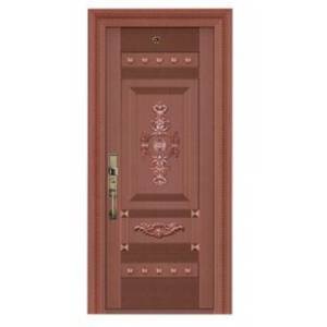 Steel copper door