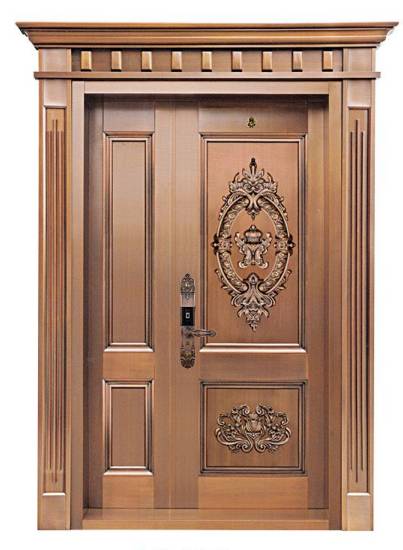 Luxury mother bronze door