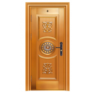 豪華單開銅門